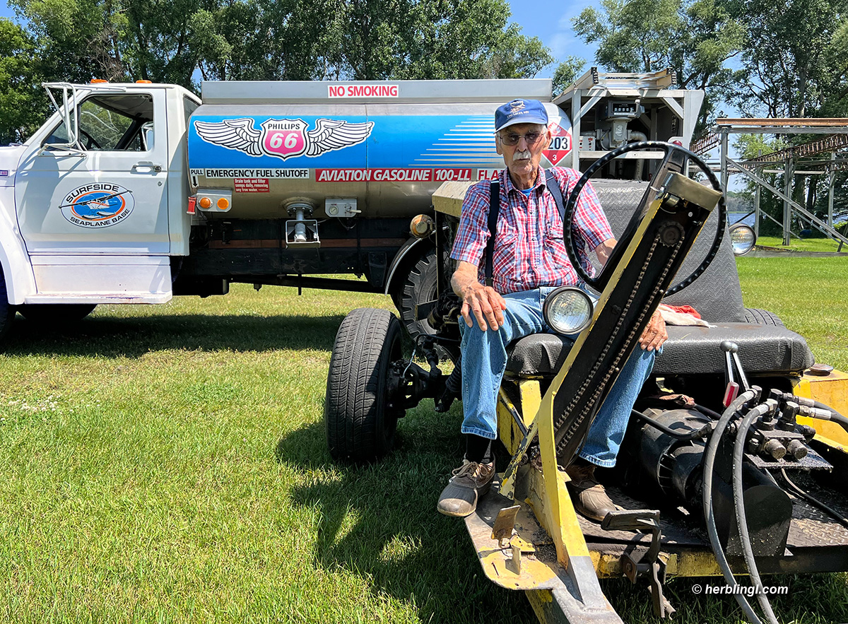 Bruce Hanson at Surfside Seaplane Base